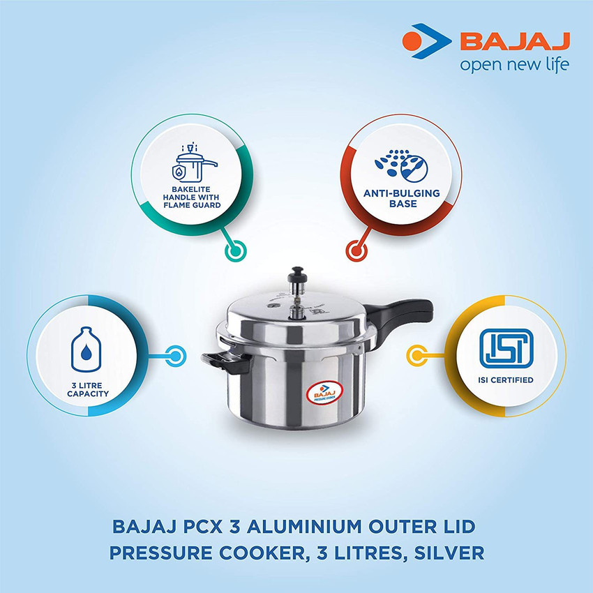 bajaj cooker 7 litre price
