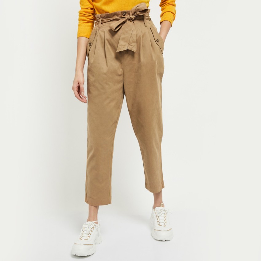 Buy Girls Belted Olive Green Pure Linen Pants Girls Belted Online in India   Etsy