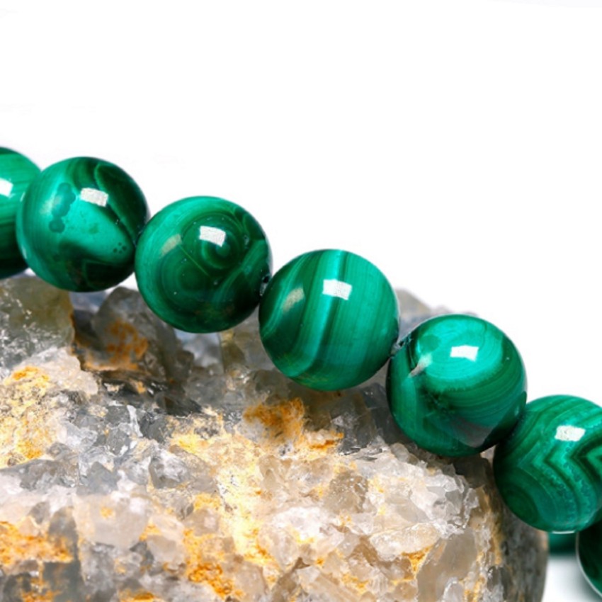 Buy Malachite Healing Crystal Bracelet Online in India  Mypoojaboxin