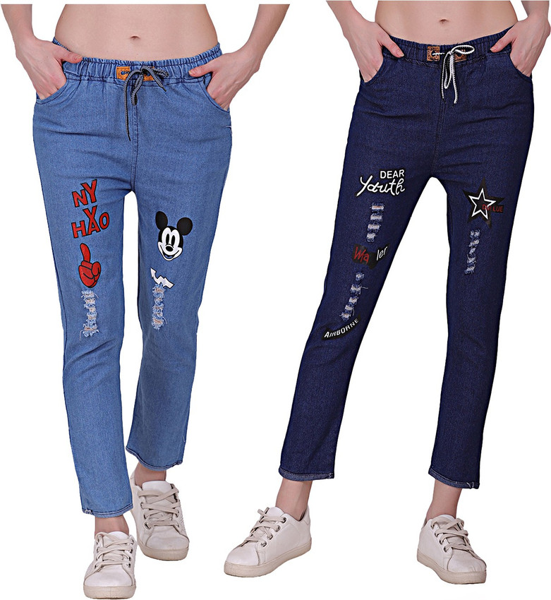 A S COLLECTION Regular Women Blue Jeans 