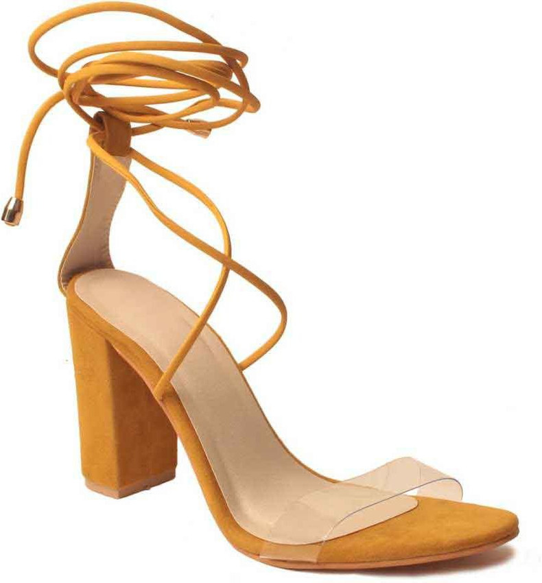 yellow heels online