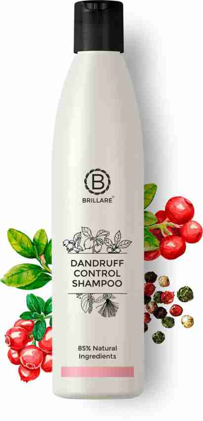 Brillare Dandruff Control Shampoo For Rough, Dandruff Prone Hair | Shampoo  300 ml | 100% Vegan | No Harmful Chemicals | Free From Paraben,  Formaldehyde & Petroleum Wax - Price in India,