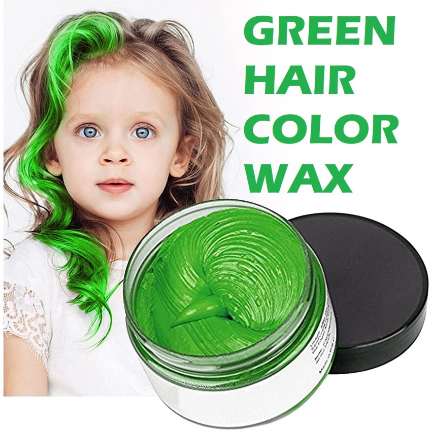 ADJD temporary hair wax washable instant green hair colour wax for woman &  men , green - Price in India, Buy ADJD temporary hair wax washable instant  green hair colour wax for