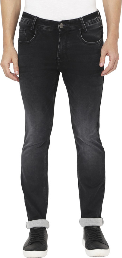 MUFTI Slim Men Black Jeans - Buy MUFTI 
