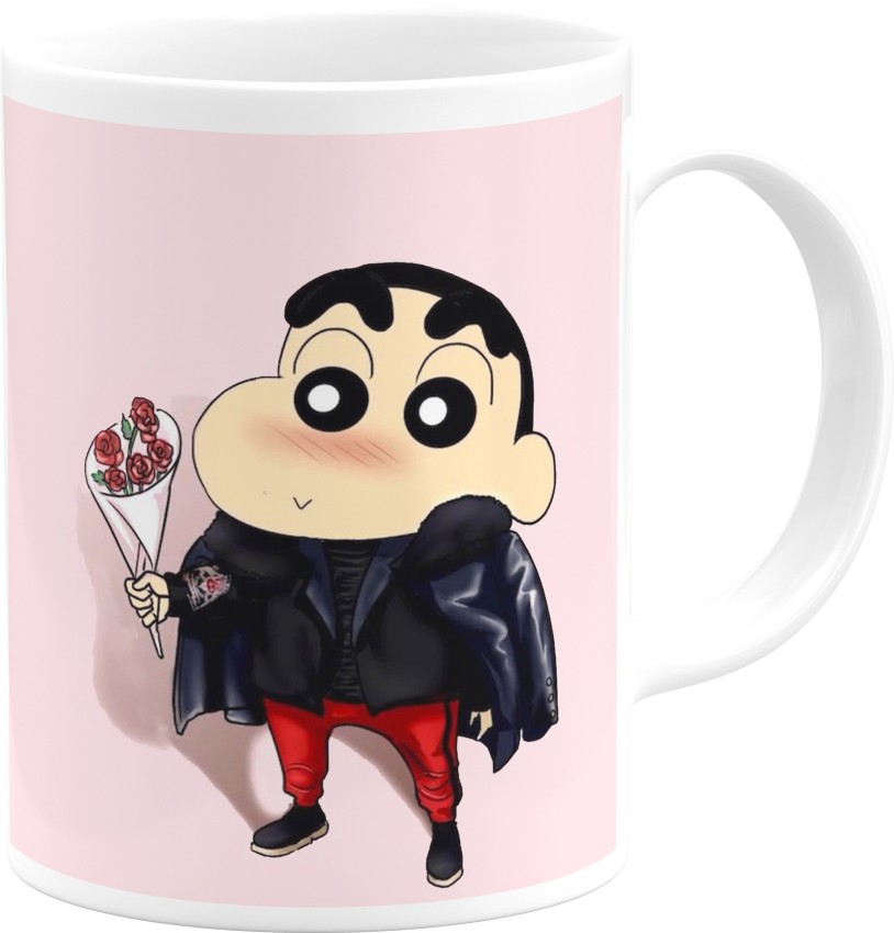 PrintingZone Shinchan Gift For Kids Children Son Baby Babies Husband Wife  Family Cousins Girls Boys Friends Party Happy Birthday Hd Printed Shinchan  Cup|Shinchan With Faimily Microwave Safe(K) Ceramic Coffee Mug Price in