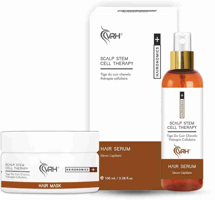vrh Haironomics Range Hair Serum + Hair Mask Combo Pack which Promotes Hair Growth and Reduces Hair Fall, Hair loss Prevention and Hair thickening therapy, Herbal Hair Serum for Gorgeous & Shiny vrh Haironomics Range Hair Serum + Hair Mask Combo Pack which Promotes Hair Growth and Reduces Hair Fall, Hair loss Prevention and Hair thickening therapy, Herbal Hair Serum for Gorgeous & Shiny