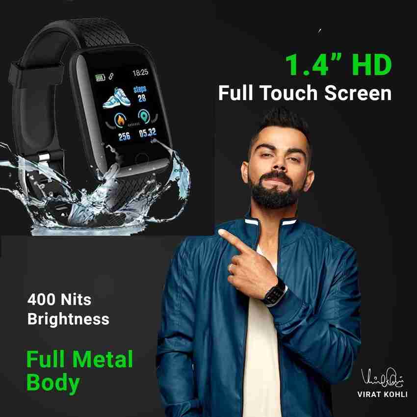 Attrix ID-116 Plus Smartwatch Active Fitness Smart Band Price in India -  Buy Attrix ID-116 Plus Smartwatch Active Fitness Smart Band online at  Shopsy.in