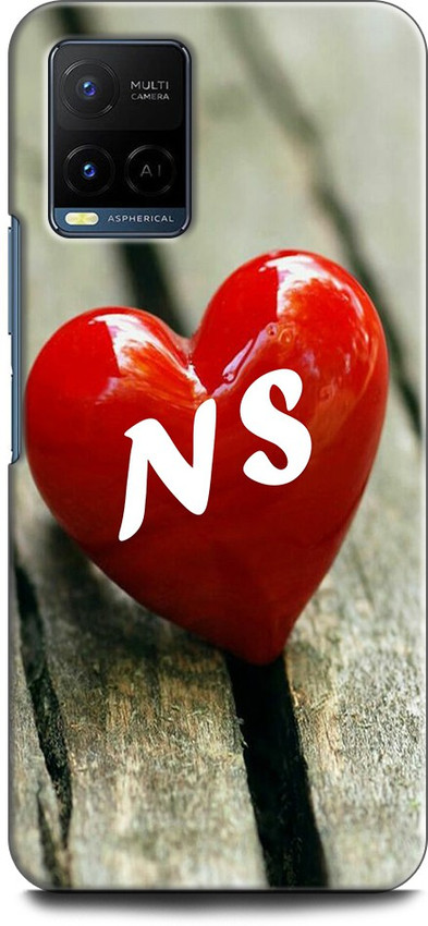 INDICRAFT Back Cover for Vivo Y33T, V2146 N S, N LOVES S, NAME, ALPHABET, NS LOVE, HART, BLUE - INDICRAFT : INDICRAFT Back Cover for Vivo Y33T, V2146 N S, N LOVES S, NAME, ALPHABET, NS LOVE, HART, BLUE - INDICRAFT :