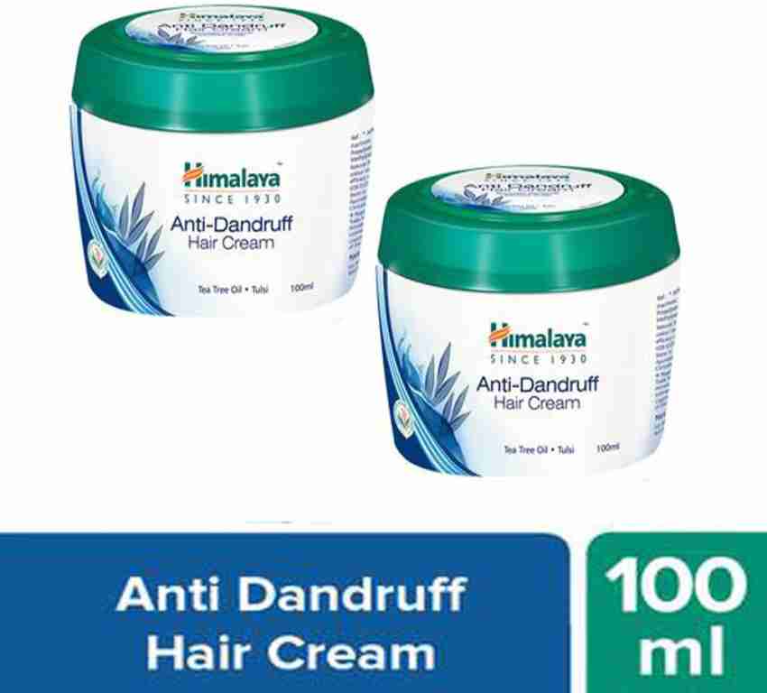 HIMALAYA Anti-Dandruff Hair Cream with Tea Tree Oil and Tulsi 100ml X 2 Hair  Cream - Price in India, Buy HIMALAYA Anti-Dandruff Hair Cream with Tea Tree  Oil and Tulsi 100ml X