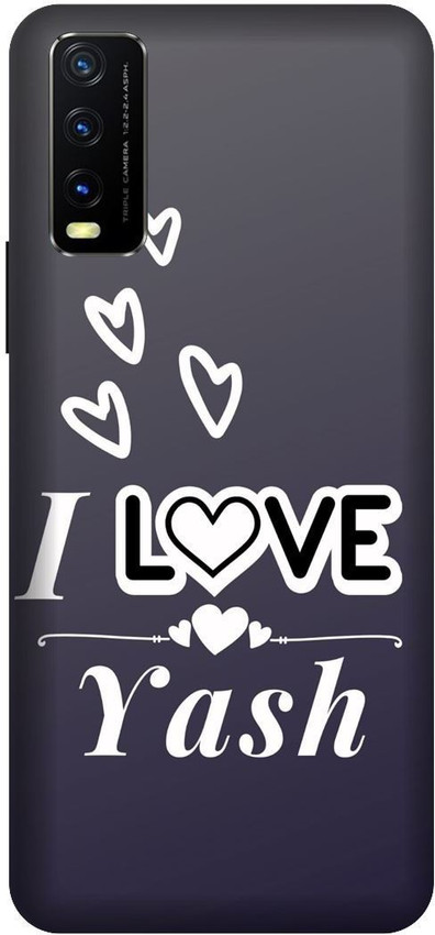 Yoprint Back Cover for Vivo Y20G I Love Yash Text,Love Yash Text,Love Yash Name Printed Back Cover - Yoprint : Yoprint Back Cover for Vivo Y20G I Love Yash Text,Love Yash Text,Love Yash Name Printed Back Cover - Yoprint :
