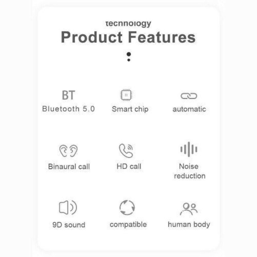 Wireless Earbuds Headphones TWS 