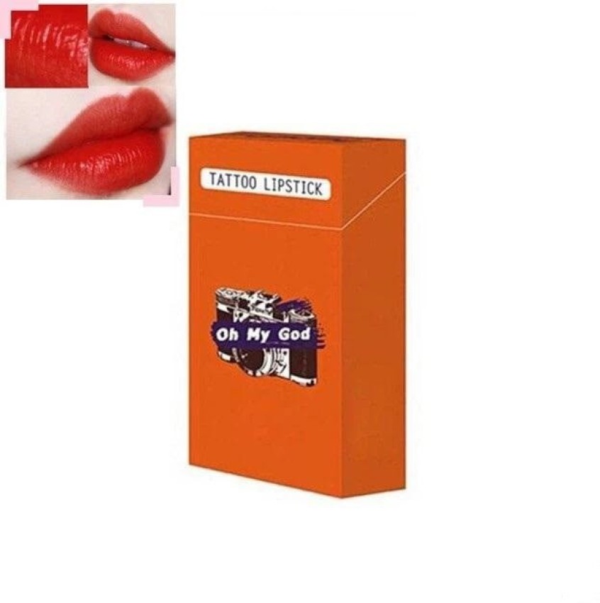 tattoo lipstick cigarette box