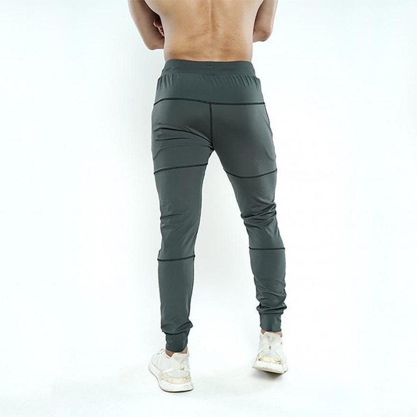 Gymx Self Design Men Grey Track Pants 