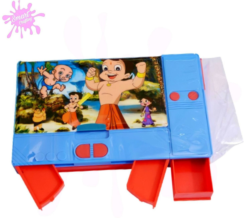 | SmartCrafting Big Cartoon Printed Double Door Jumbo Pencil Box For Kids Birthday Gift Jambo Pencil Box, Double Door Jambo Pencil Box Art Plastic Pencil Box - Box | SmartCrafting Big Cartoon Printed Double Door Jumbo Pencil Box For Kids Birthday Gift Jambo Pencil Box, Double Door Jambo Pencil Box Art Plastic Pencil Box - Box