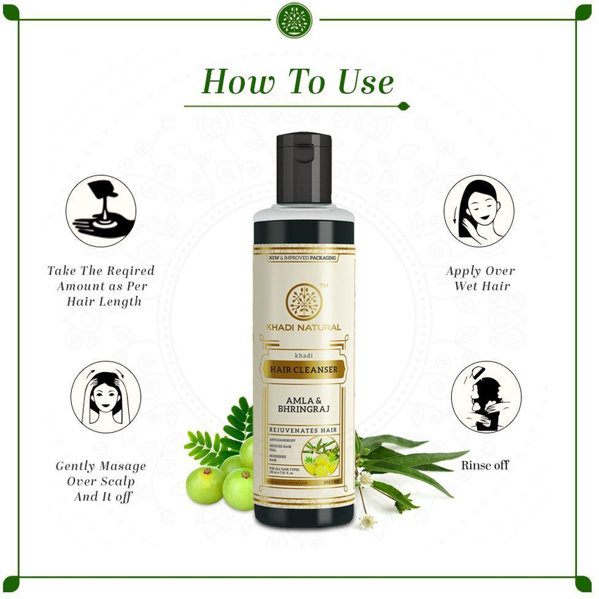 Buy Khadi Pure Herbal Honey Almond & Neem Aloevera Sls Shampoo Combo Online  - 25% Off! | Healthmug.com
