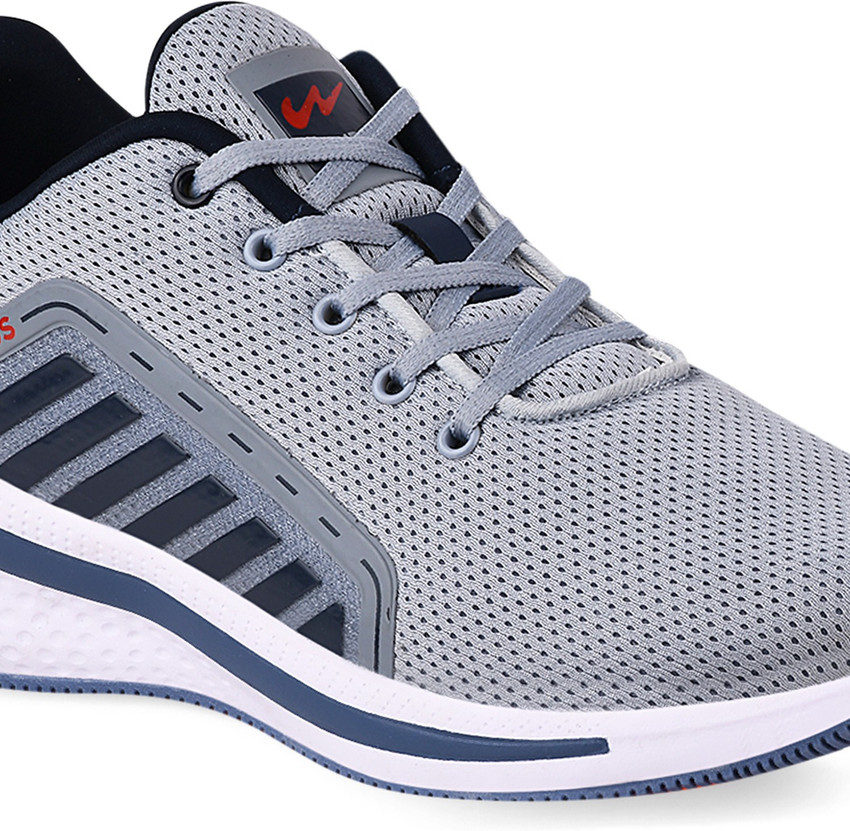 campus steel running shoes