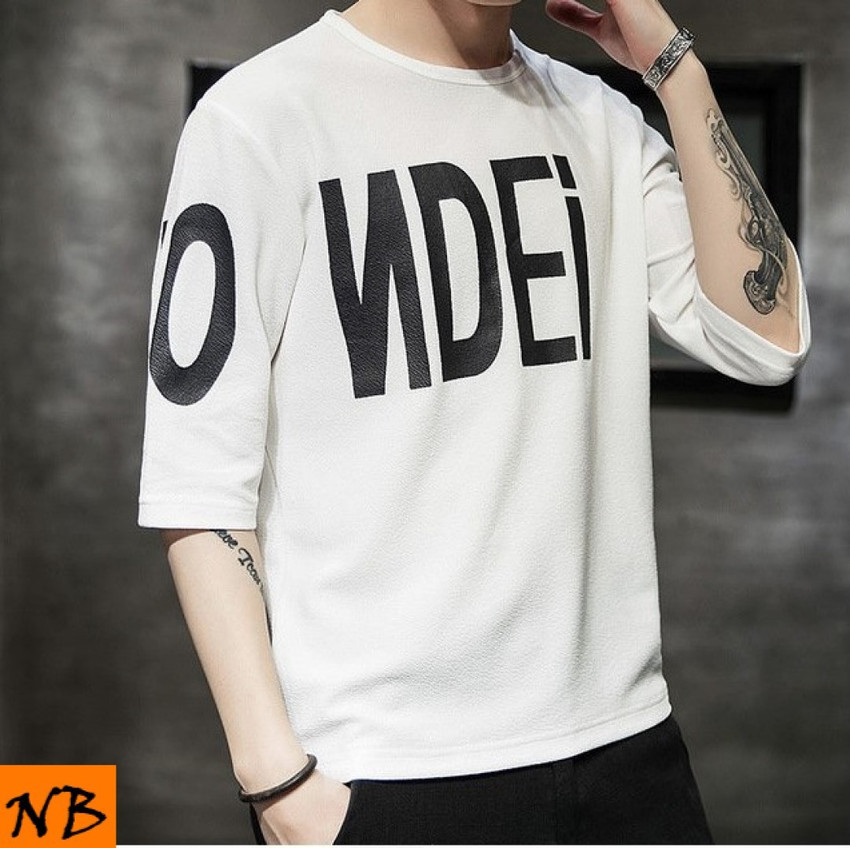NB NICKY BOY Printed Men Round Neck 