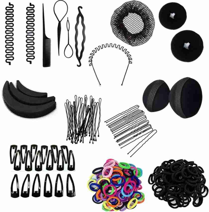 Sharum Crafts Hair Styling Kits For girls and Women Hair Accessories Set Of  14 Items Hair Accessory Set Price in India - Buy Sharum Crafts Hair Styling  Kits For girls and Women Hair Accessories Set Of 14 Items Hair Accessory  Set online at 