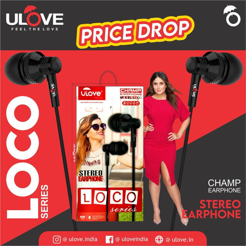 Ulove earphones price in india on sale