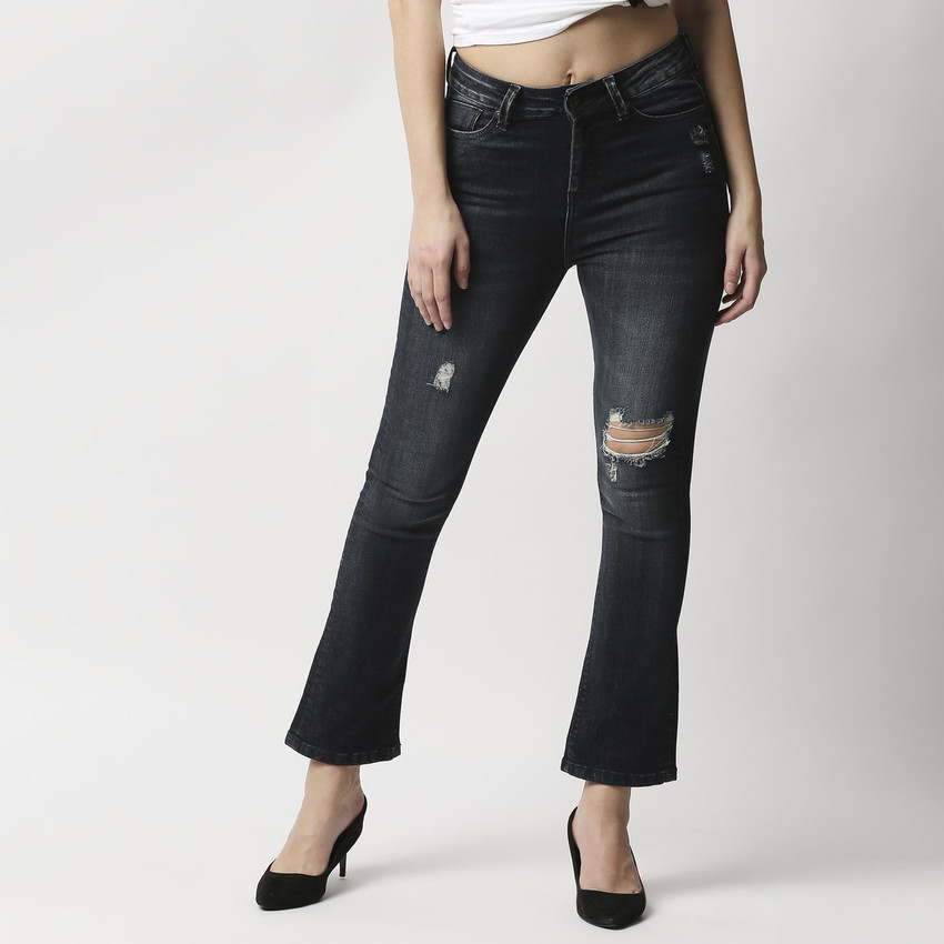 Pepe Jeans Flared Women Blue Jeans 