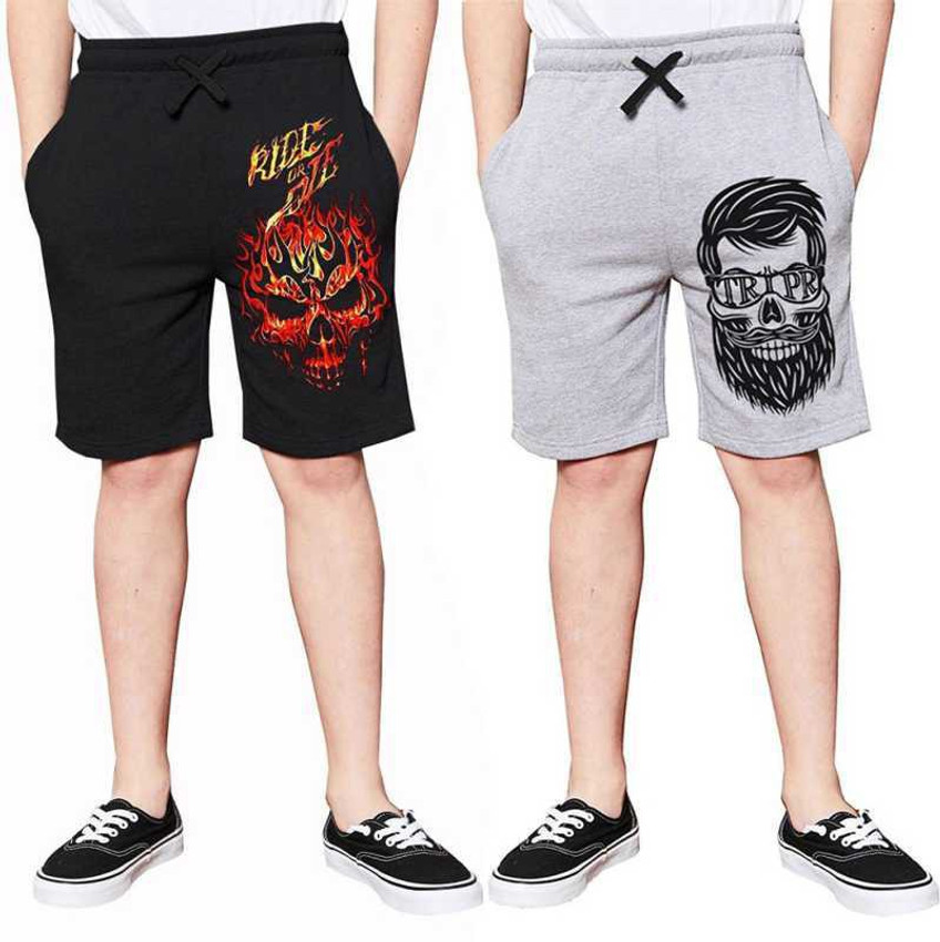 Boys Casual Graphic Print Cotton Blend 