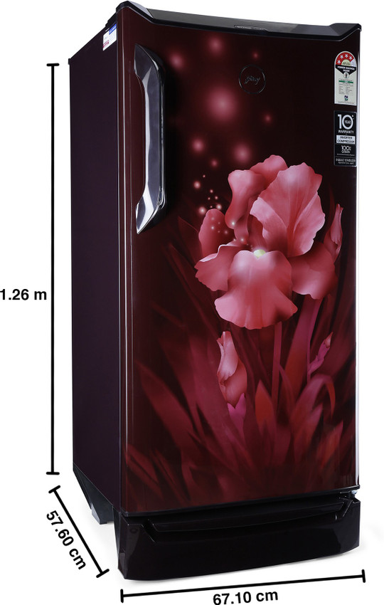 godrej refrigerator 185 litres price 4 star
