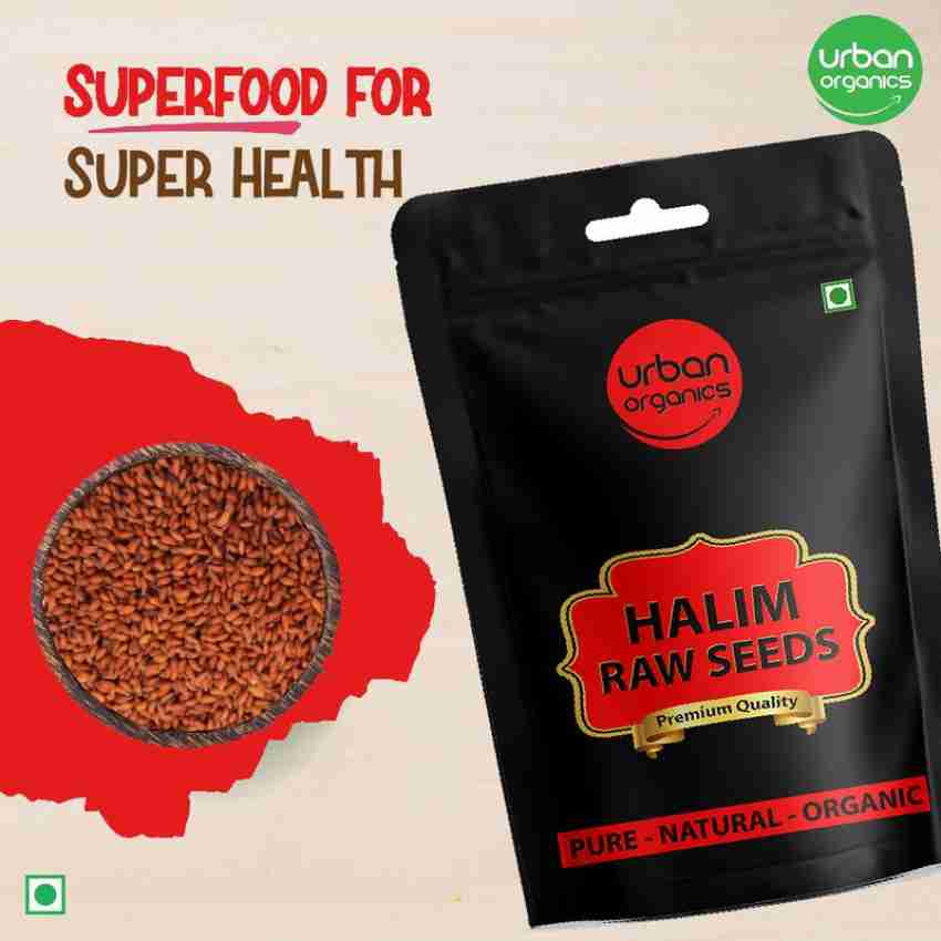 Urban Organics Combo of Halim Seeds / Asalsiya For Eating, Aliv Seeds For  Skin, hair & Bone Garden Cress Seeds Price in India - Buy Urban Organics  Combo of Halim Seeds /
