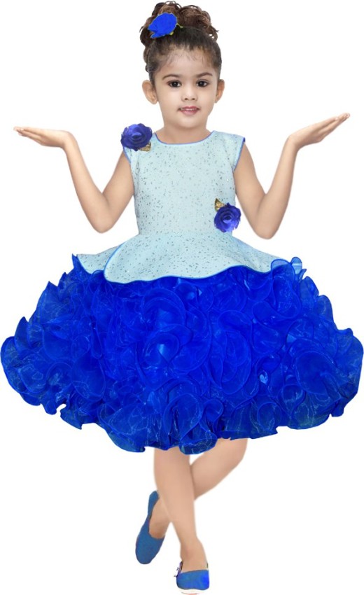 Buy Sagun Dresses Girls Light Blue ALine Frock 78 YrsKids WearGirls  FrockKids Party WearClothing AccessoriesBaby GirlsDressesFrock Online  at Best Prices in India  JioMart