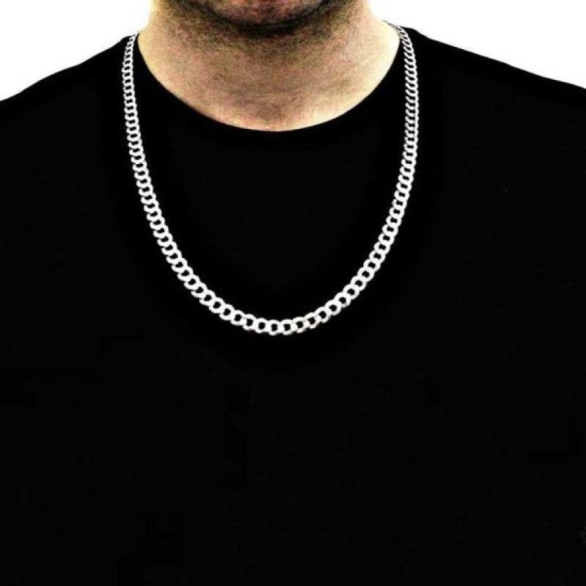 original silver chain for men price