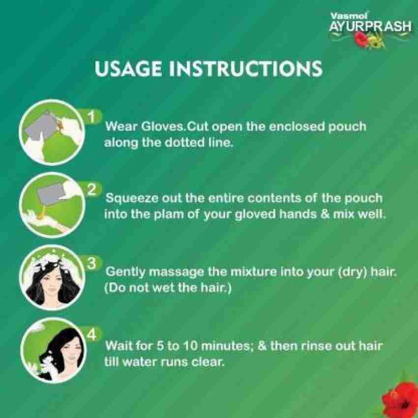 VASMOL Shampoo Hair Colour - Pack of 16 , Natural Black - Price in India,  Buy VASMOL Shampoo Hair Colour - Pack of 16 , Natural Black Online In  India, Reviews, Ratings & Features 