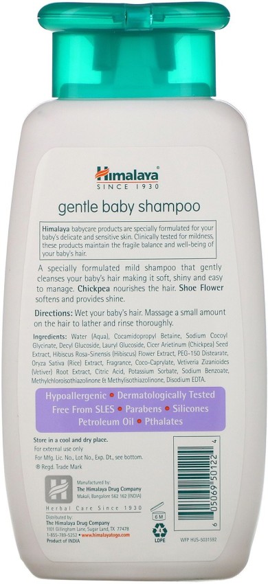 Himalaya Gentle Baby Shampoo Buy bottle of 200 ml Shampoo at best price in  India  1mg