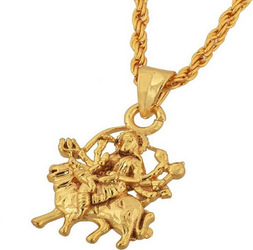 Unisex Gold-plated Copper Pendant 