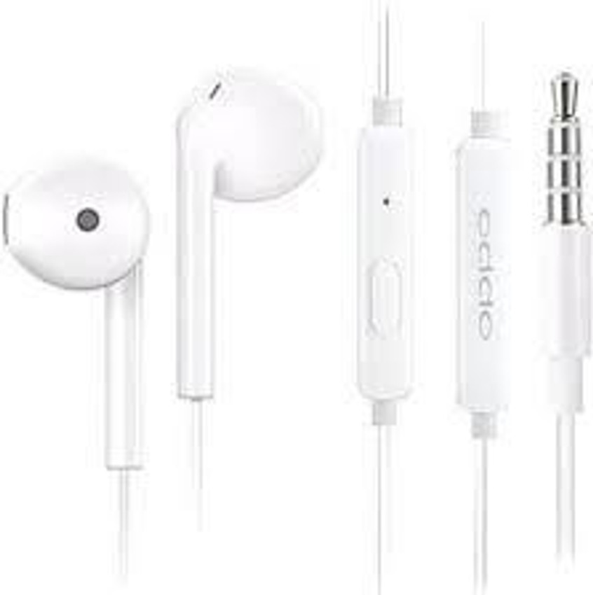 Oppo Earphone with Mic Wired Headset Price in India Buy Oppo Earphone with Mic Wired Headset online at Shopsy.in