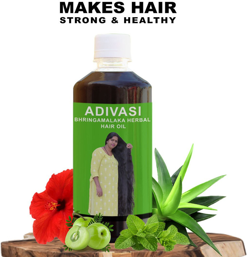 Price in India, Buy Adivasi Ayurvedic Adivasi Bhringamalaka Herbal Hair Oil,  Get strong and healthy hair Hair Oil Online In India, Reviews, Ratings &  Features 