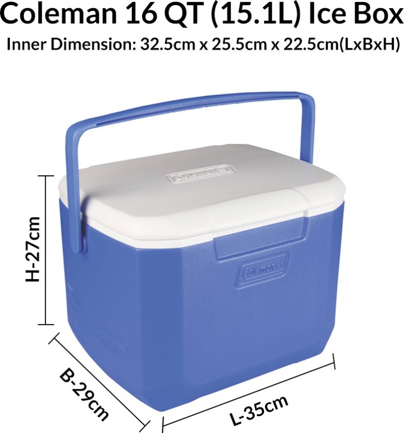 Coleman 16-Quart Excursion Cooler Blue 