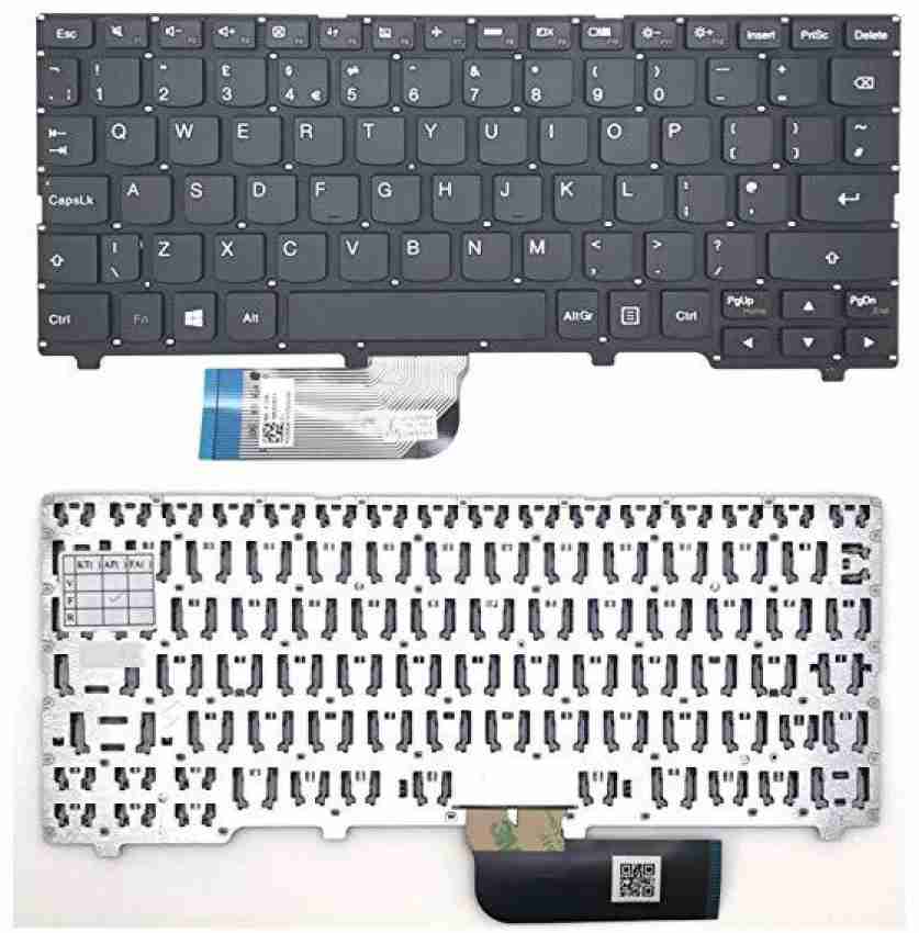 TECHCLONE Laptop Keyboard Replacement LENOVO IDEAPAD 100S-11IBY Internal Laptop  Keyboard - TECHCLONE : 