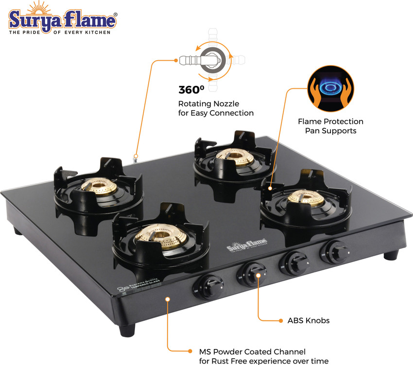 suryaflame 4 burner