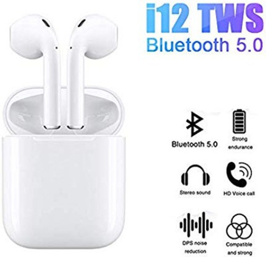 i12 TWS Earbuds Bluetooth Headset Headphone Earphone with Touch Sensor Bluetooth Headset Price in India Buy i12 TWS Earbuds Bluetooth Headset Headphone Earphone with Touch Sensor Bluetooth Headset onl...