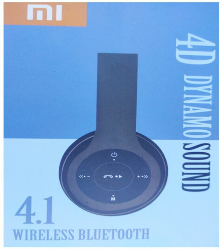 4D MI dynamo sound Headphone Wireless Bluetooth Headset Price in India Buy 4D MI dynamo sound Headphone Wireless Bluetooth Headset online at Shopsy.in