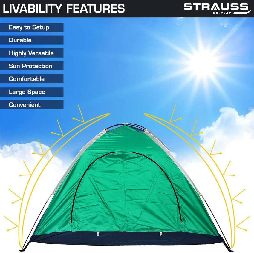 Strauss Portable Waterproof Camping 