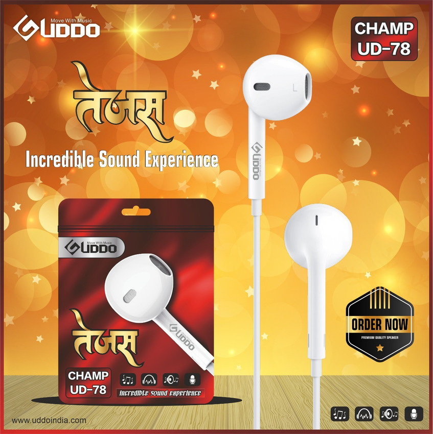 Uddo earphone price sales