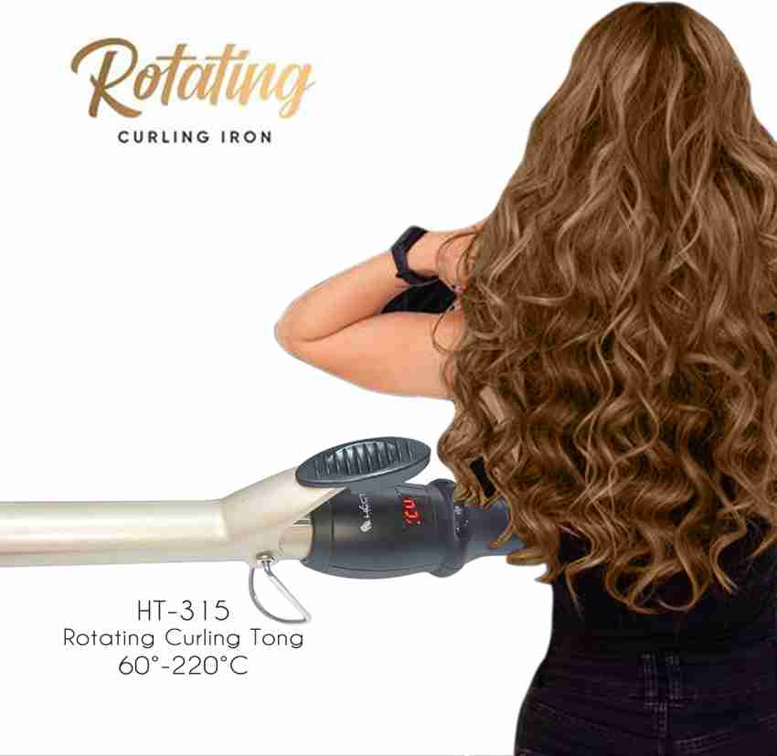 Hector Professionals HT-315 Rotating Curling Tong, 25 mm Electric Hair Curler Price in India - Buy Hector Professionals HT-315 Rotating Curling Tong, 25 mm Electric Hair Curler online at Hector Professionals HT-315 Rotating Curling Tong, 25 mm Electric Hair Curler Price in India - Buy Hector Professionals HT-315 Rotating Curling Tong, 25 mm Electric Hair Curler online at