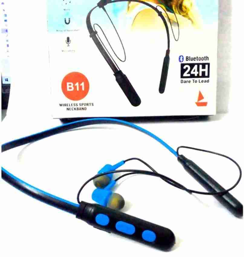 B11 WIRELESS BLUETOOTH NECKBAND Bluetooth Headset Price in India Buy B11 WIRELESS BLUETOOTH NECKBAND Bluetooth Headset online at Shopsy.in