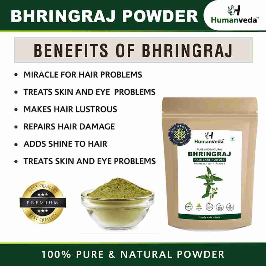 Humanveda Amla Reetha Shikakai Bhringraj Hibiscus and Neem Powder for Hair  & Skin | hair mask | face pack | hair pack for dry and frizzy hair, for  Glowing Skin (100*6 =