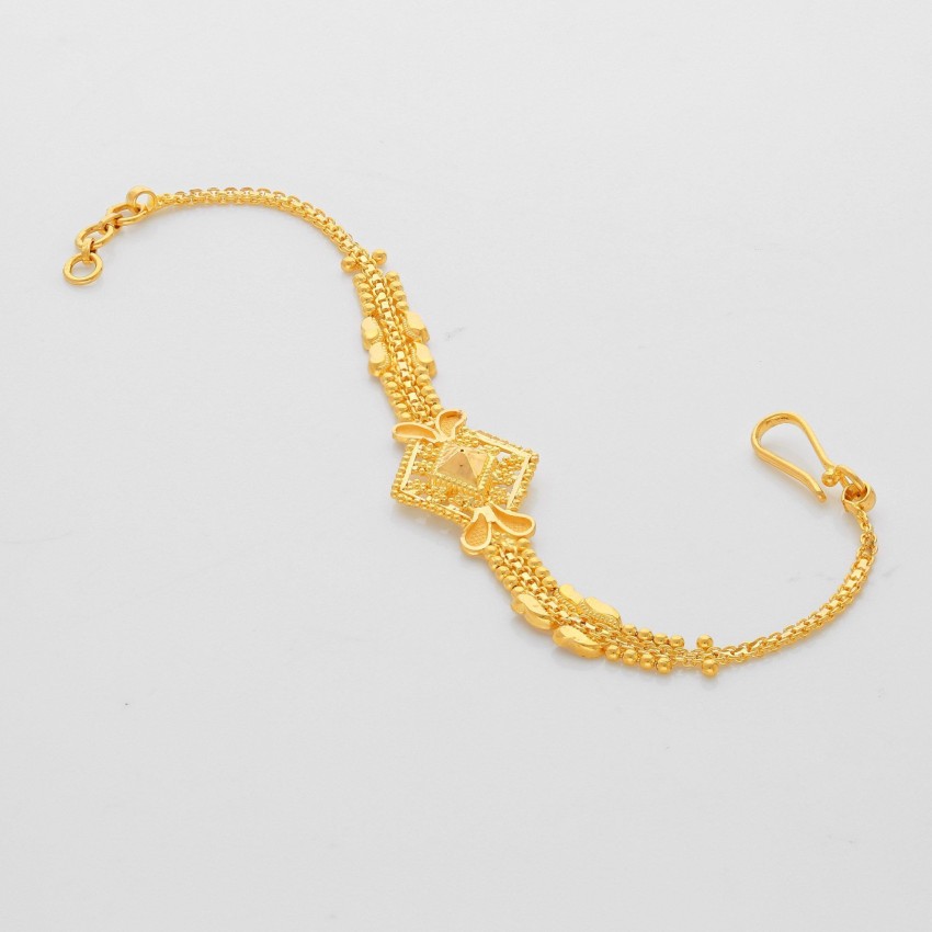 Self design Gold plated bracelet -