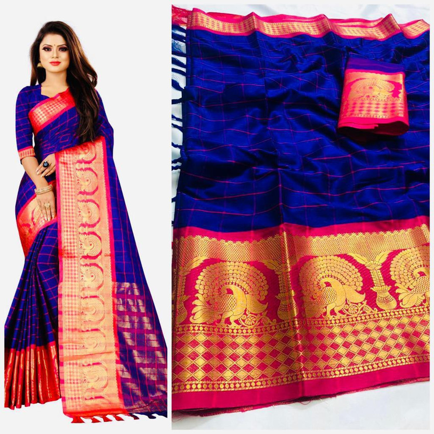 Kanjivaram Cotton Silk Saree Price in 