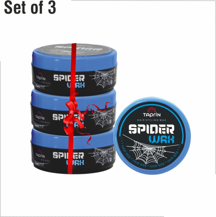 taprin SPIDER WAX, SET OF 3 Hair Wax - Price in India, Buy taprin SPIDER WAX,  SET OF 3 Hair Wax Online In India, Reviews, Ratings & Features 