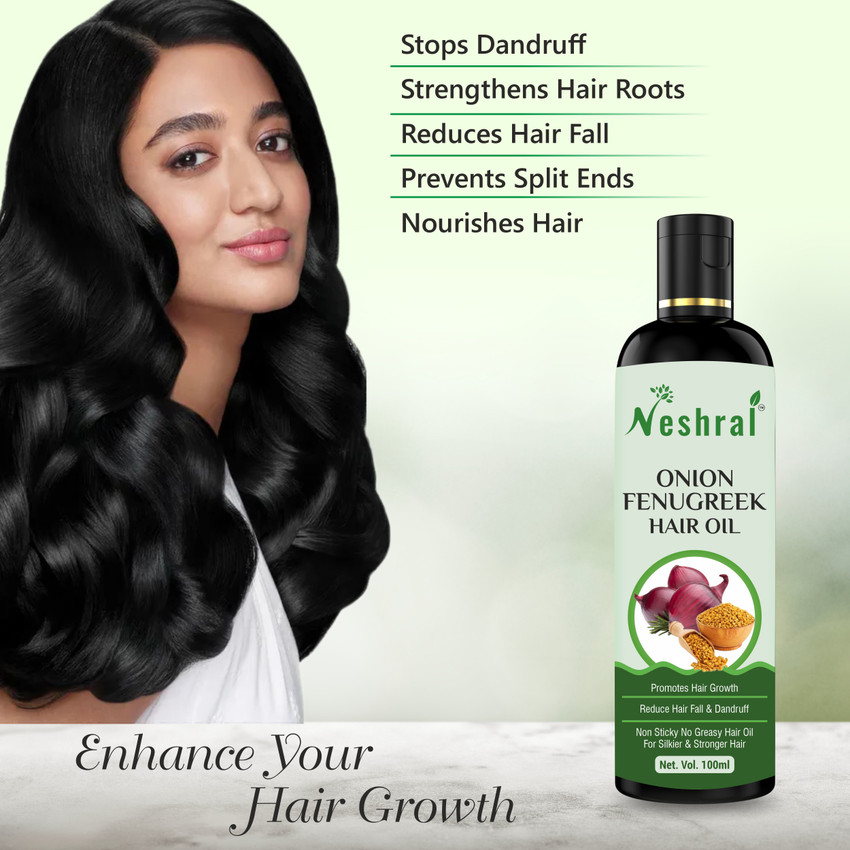 Neshral onion+Fenugreek hair oil 100ml Hair Oil - Price in India, Buy Neshral onion+Fenugreek hair oil 100ml Hair Oil Online In India, Reviews, Ratings & Features Neshral onion+Fenugreek hair oil 100ml Hair Oil - Price in India, Buy Neshral onion+Fenugreek hair oil 100ml Hair Oil Online In India, Reviews, Ratings & Features