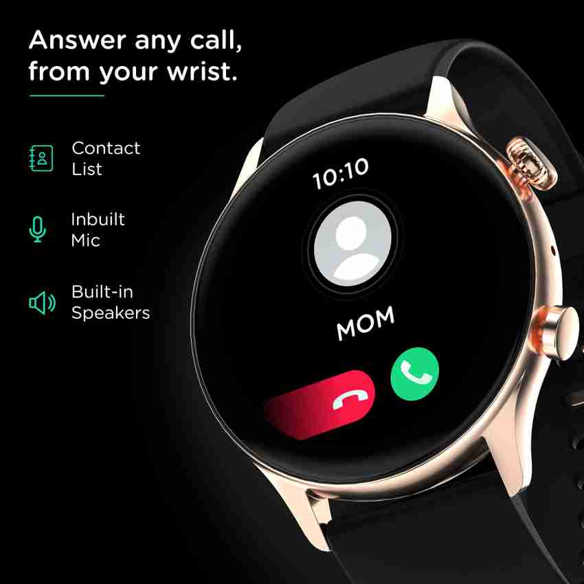 Pebble Cosmos luxe 1.36 AMOLED Always-on Display Bluetooth  calling(Midnight Gold) Smartwatch Price in India - Buy Pebble Cosmos luxe  1.36 AMOLED Always-on Display Bluetooth calling(Midnight Gold) Smartwatch  online at Shopsy.in