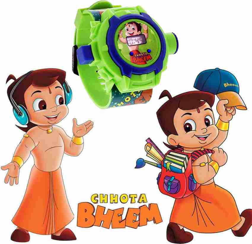 SHIVA ENTERPRISE Chhota Bheem Projector watch Chhota Bheem Digital Watch -  For Boys & Girls - Buy SHIVA ENTERPRISE Chhota Bheem Projector watch Chhota  Bheem Digital Watch - For Boys & Girls